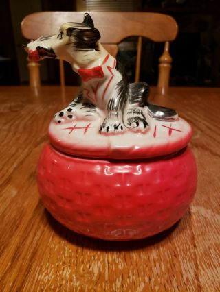 Very Rare Hull Little Red Riding Hood Wolf Grease Jar
