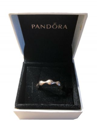 Rare Retired Pandora Solid 18k Rose Gold 8 Pod Ring - Size M/n