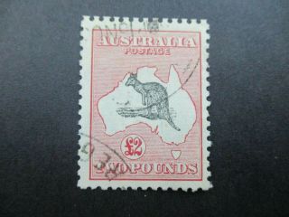 Kangaroo Stamps: £2 Smw Pink - Great Item - Rare (h101)