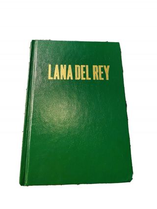 Rare Lana Del Rey Lyric Book Bible Ultraviolence