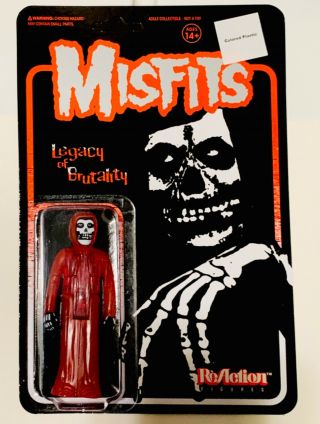 Misfits Legacy Of Brutality 7 Reaction Very Rare Red Variant The Fiend