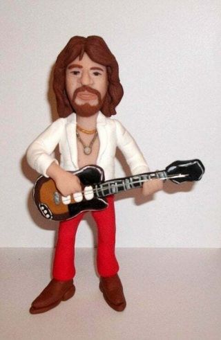 Barry Gibb The Beegees Rare Resin Figure Stunning
