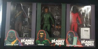 Sdcc 2015 Neca Exclusive Planet Of The Apes Classic Series 3 Collectible (rare)