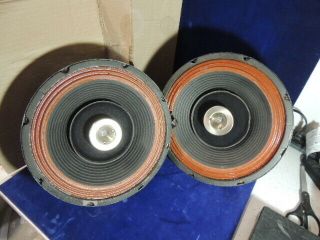 Rare Knight Model Kn - 800hc 12 Inch Speakers With Built In Horn Tweeters