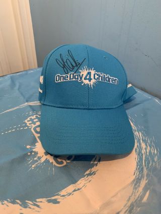 Signed Ms Dhoni Cap From Icc Cricket World Cup 2019 - Unicef Event.  Rare