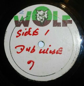 Rare Pre - Release - Burning Spear - Dub - Roots Reggae - Wolf Jack Ruby Prod Lp