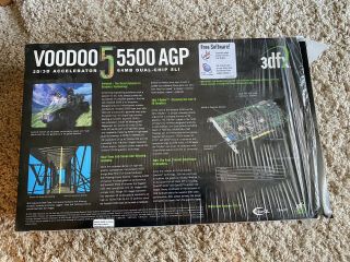 3dfx Voodoo 5 5500 AGP Very Rare 3