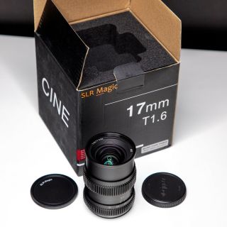 SLR Magic 17mm T1.  6 Lens Micro Four Thirds Mount - RARE - 2