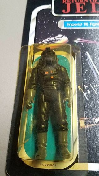 1983 Kenner Star Wars Return Of The Jedi Imperial Tie Fighter Pilot Rotj Rare