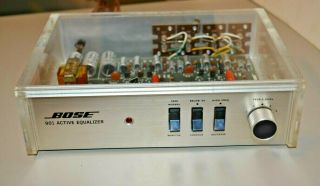 Rare Vintage Bose 901 Series Ii Active Equalizer With Clear Case
