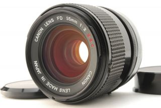 【near Rare " O " Lens】canon Fd 35mm F/2 Ssc Mf Slr Lens From Japan A346