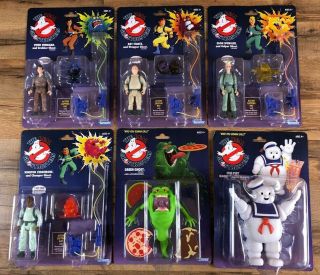 The Real Ghost Busters Retro Action Figures Full Set Of 6 Walmart Exclusive 2020