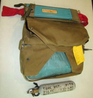World War Two United States Army Ac C - 2 Survival Raft Complete Rare 1945 Look