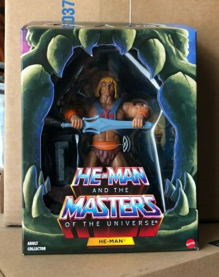He - Man Misb Masters Of The Universe Club Grayskull Filmation Motu Mattel