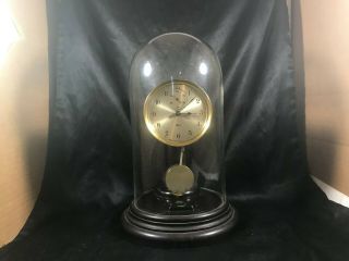 Rare Bakelite Poole Electromagnetic Glass Dome Clock Ithaca York