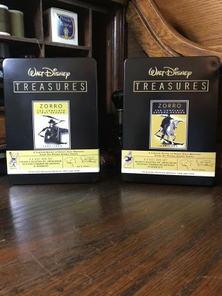 Walt Disney Treasures - Zorro The Complete Seasons 1 & 2 Rare Set Dvd