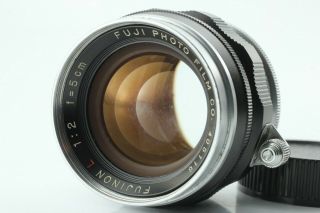 ✈︎fedex✈︎【rare Exc,  】 Fuji Fujinon L L " L " 50mm 5cm F/2 Leica L39 Mount W/