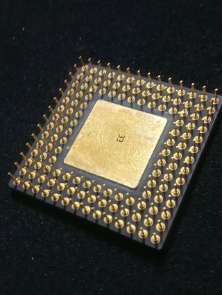 Intel Vintage Processor A80386 - 12 - S40277 - Week 19 of 1986 - Rare CPU 2