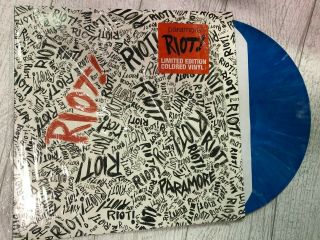 Paramore Riot Blue Marble Vinyl - 2007 Rare Limited Edition - Only 1500