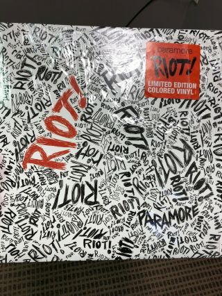 Paramore RIOT Blue Marble Vinyl - 2007 RARE Limited Edition - Only 1500 2