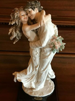 Rare Giuseppe Armani Figurine - Florence 1973 - Wedding Couple