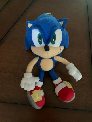 Rare Vtg 12” Sonic X Plush Stuffed Doll Project Hedgehog Ge Animation No Tag