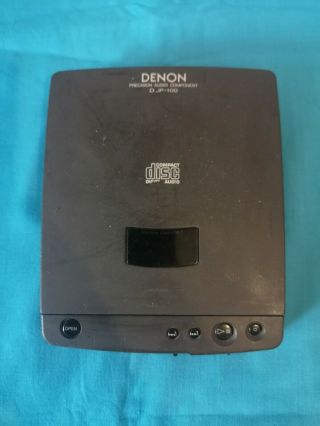 Rare Denon Dcp 100 Personal Audio Component Cd Player Discman Walkman