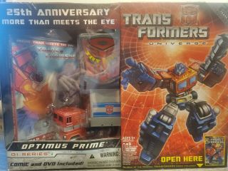 Transformers Universe 25th Anniversary G1 Series Optimus Prime