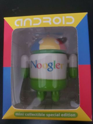 Android Mini Collectible Figurine - Classic Noogler,  &