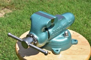 Rare Vintage Wilton 3” Vise Pat Pending No.  3 Early 1940’s With Swivel Base