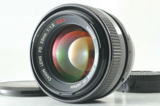 [rare " O " Near Mint] Canon Fd 55mm F1.  2 S.  S.  C Ssc Mf Lens Fd Mount From Japan