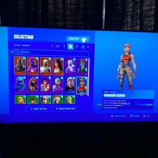 Ps4 Account With Rare And Og Skins