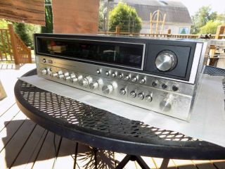 Rare VGC 1970 ' s era Sansui QRX - 6001 4 Channel QUAD Stereo Receiver Amp 2