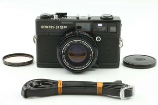 Rare [near Mint] Olympus 35 Sp Black Rangefinder Film Camera From Japan 191