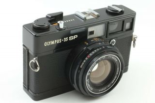 Rare [Near Mint] Olympus 35 SP Black Rangefinder Film Camera From Japan 191 3