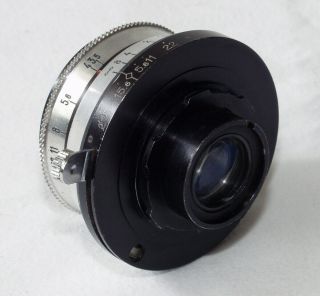 R - Seroa Anastigmat 40mm/3.  5 - extremely rare lens for Mecaflex 2