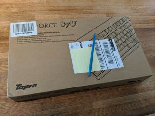 Rare/discontinued Topre Realforce 87u W55 Keyboard Barely (2 Weeks)