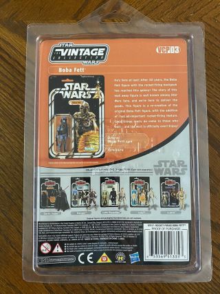 Hasbro Star Wars TVC 3.  75 Boba Fett (Rocket Firing) VCP03 Mail Away Exclusive 2