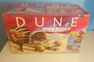 Dune Spice Scout Vehicle 1984 Ljn Open Box Unassembled