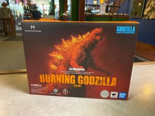 2020 Bandai Sh Monsterarts King Of The Monsters Burning Godzilla 2019 Nib