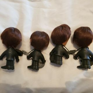 THE BEATLES REMCO DOLLS SET OF FOUR WITH INSTRUMENTS - Rare Vintage 1964 2