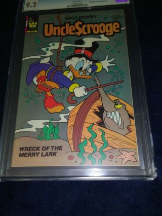 Uncle Scrooge 198 Cgc 9.  2 Not Cbcs,  Rare 60 Cent Variant,  1983