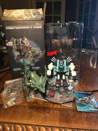 Transformers Mastermind Creations Reformatted Mmc R38 Ni And Foxwire Djd