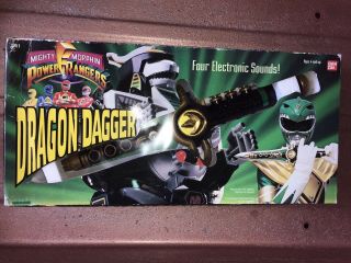 Mighty Morphin Power Rangers Dragon Dagger 1994 Bandai,  Open Box
