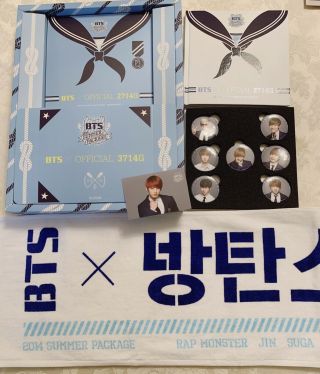 Rare Bts Official 2014 Summer Package Limited Edition