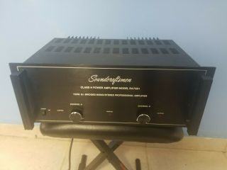 Rare Vintage Soundcraftsmen Ra 7501 750w Class H Power Amplifier Amp