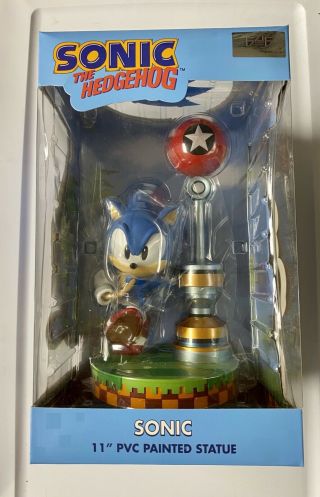 Sonic The Hedgehog Green Hill Zone Diorama 11 - Inch First 4 Figures Pvc Statue
