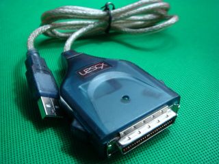 Ratoc U2scx Usb 2.  0 To Ultrascsi Scsi 50pin Converter Cable Only Usb Type A Rare