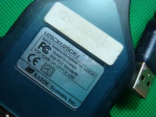 RATOC U2SCX USB 2.  0 to UltraSCSI SCSI 50PIN Converter Cable Only USB Type A Rare 2