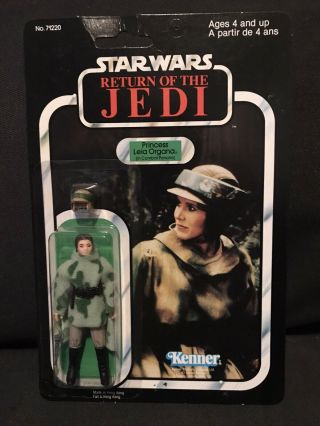 Star Wars Vintage Canadian Princess Leia Return Of The Jedi 1983 Rotj Canada Moc